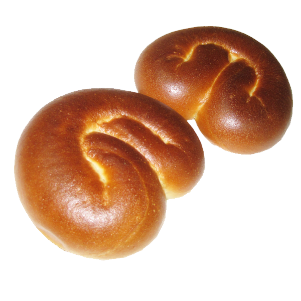 Ребенок с булкой