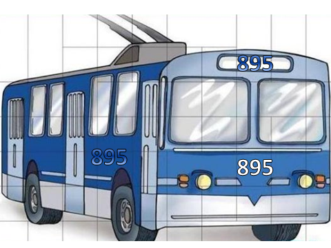 Троллейбус для детей