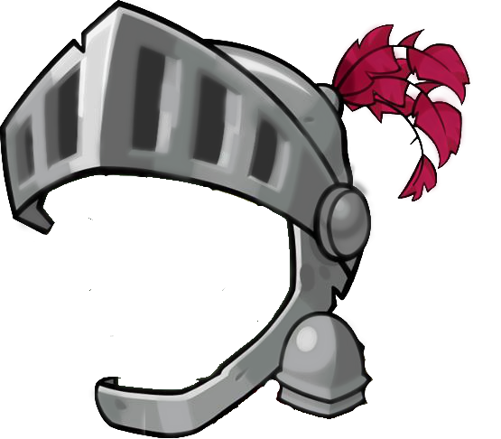 Рыцарский шлем мультяшный