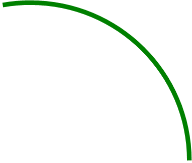 Кривая линия на прозрачном фоне