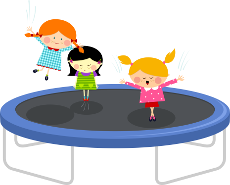 Батут мультяшный