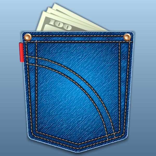 Карман без фона