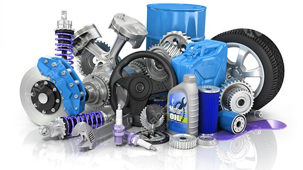 Автозапчасти без фона