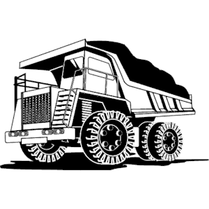 БЕЛАЗ вектор