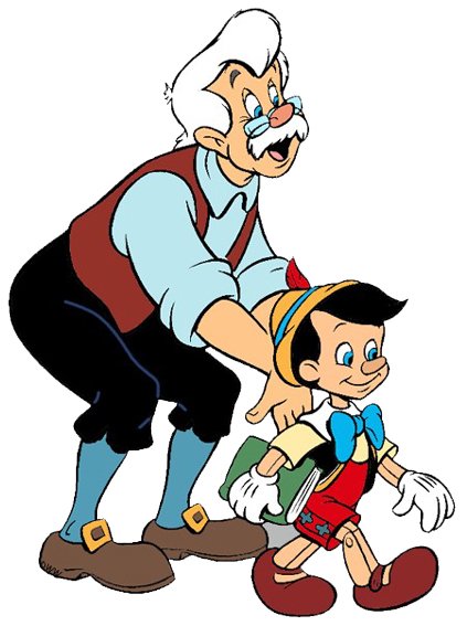 Буратино анимация