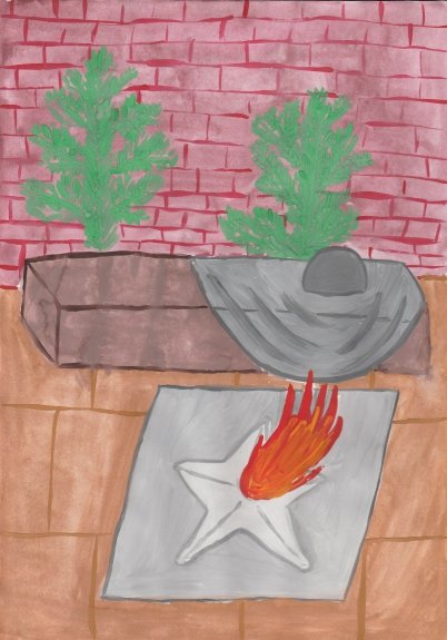 Рисунок неизвестного солдата