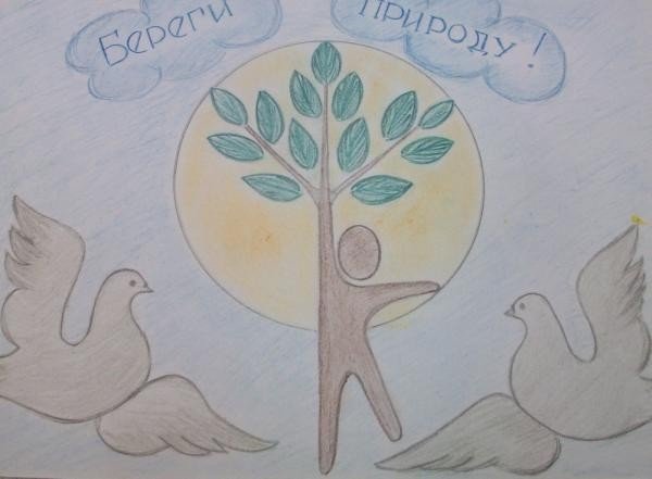 Плакат на тему экология легко