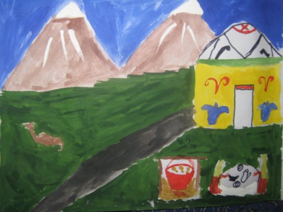 Рисунки на тему Наурыз детские