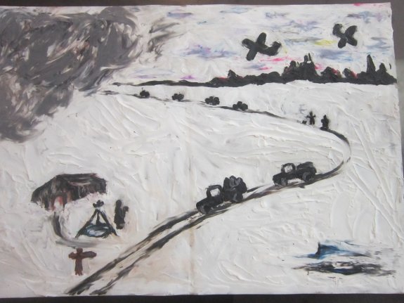 Рисунок на тему дорога жизни