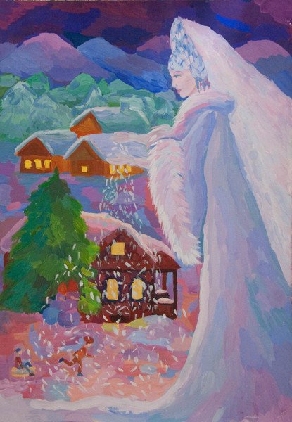 Зимушка зима образ