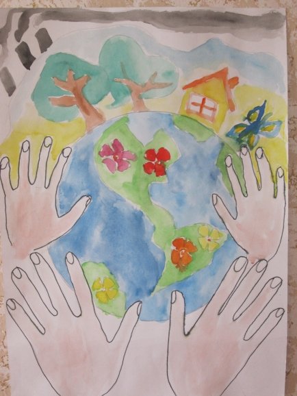 Экологический плакат