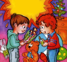 Безопасный новый год рисунки для детей в школу