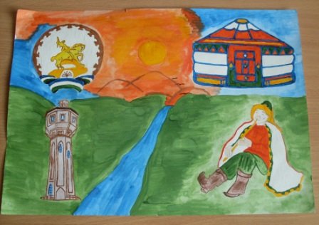 Рисунок на тему природа Башкирии