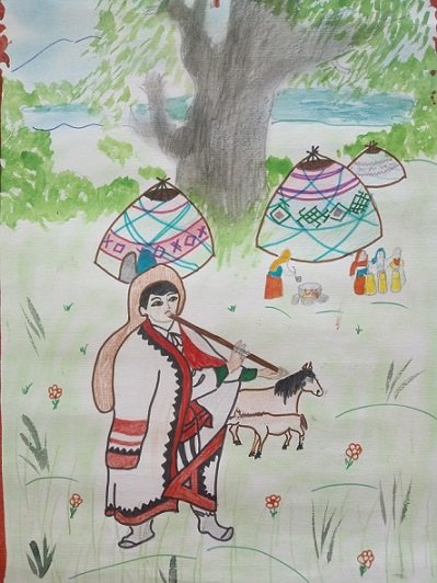 Природа Башкортостана рисунки