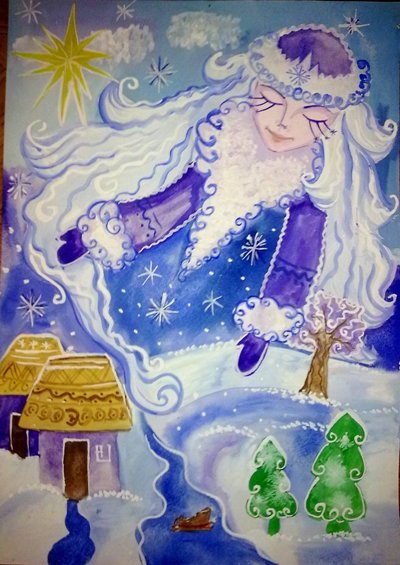 Творческая работа Волшебный новый год