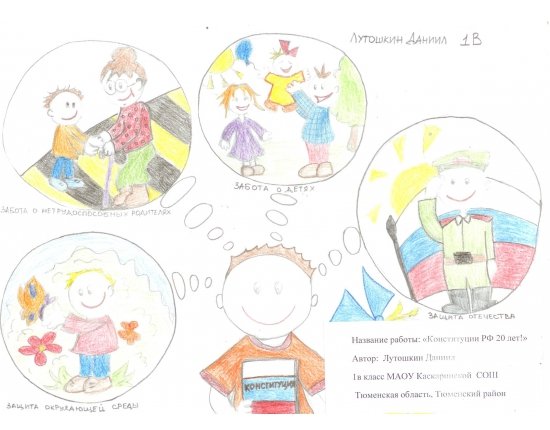 Конституция глазами ребенка рисунки распечатка