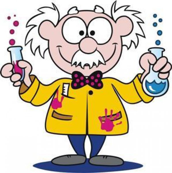 Химик мультяшный