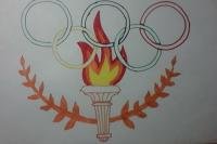 Олимпийские игры рисунок