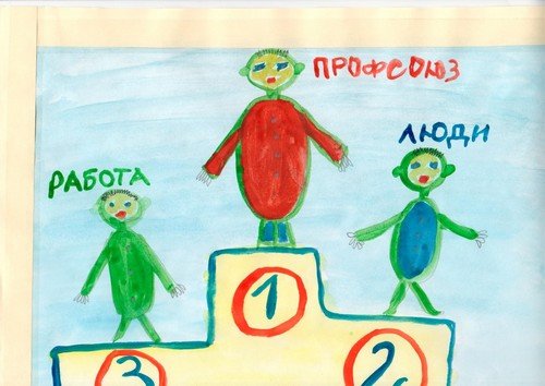 Рисунки на тему профсоюз глазами детей