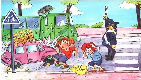 Авария ПДД для детей