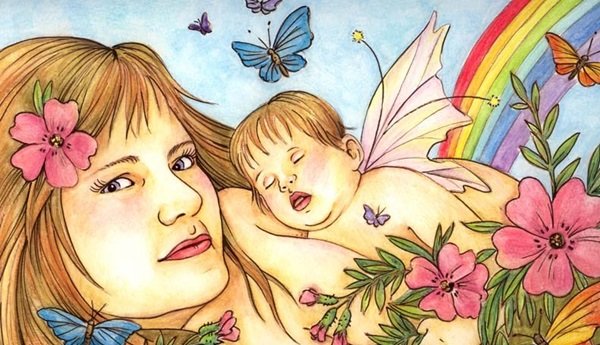 Рисунок на тему день матери