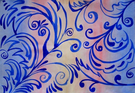 Морозные узоры рисование в подготовительной группе