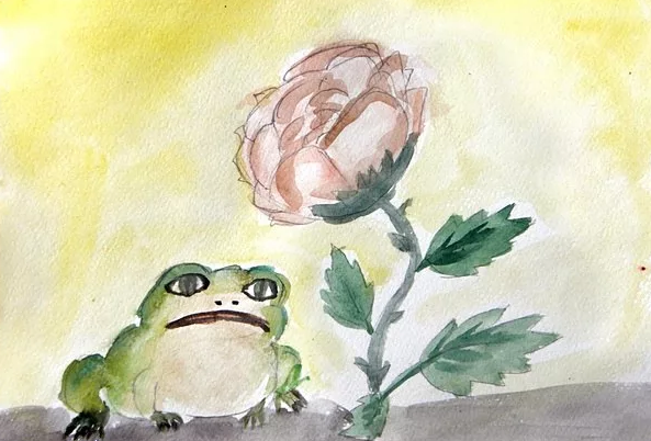 Жаба и роза Гаршин