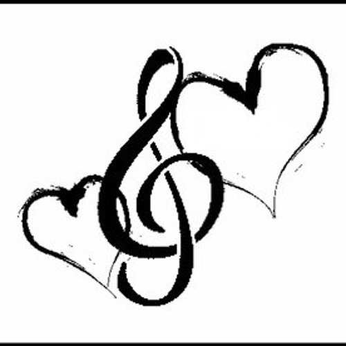 Тату два сердца эскиз