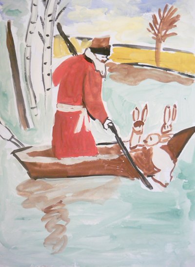 Дедушка Мазай и зайцы