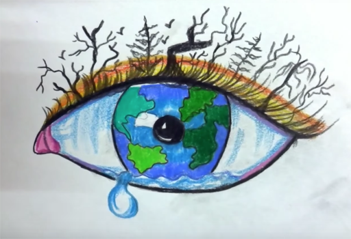 Рисунок на экологическую тему легкий