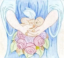 Рисунок ко Дню матери карандашом