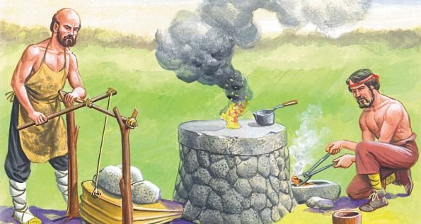 Древняя печь Домница