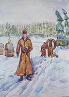 Ломоносов детские рисунки