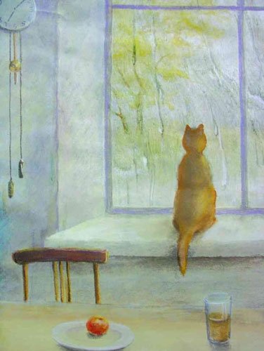 Ожидание весны иллюстрация