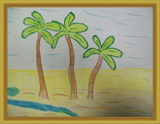 Три пальмы Лермонтов