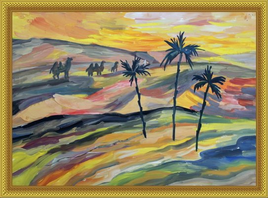 Три пальмы Лермонтов