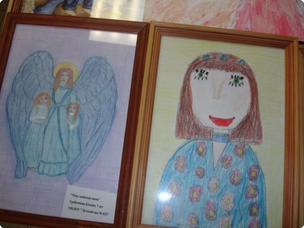 Портрет мамы ангела