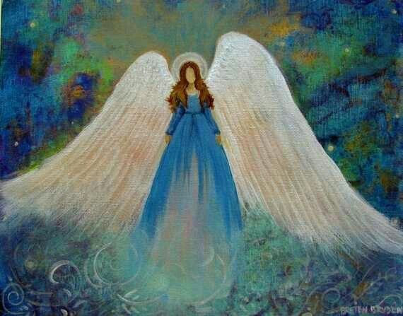 Рисунок на тему Крылья ангелов