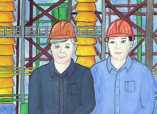 Завод глазами детей