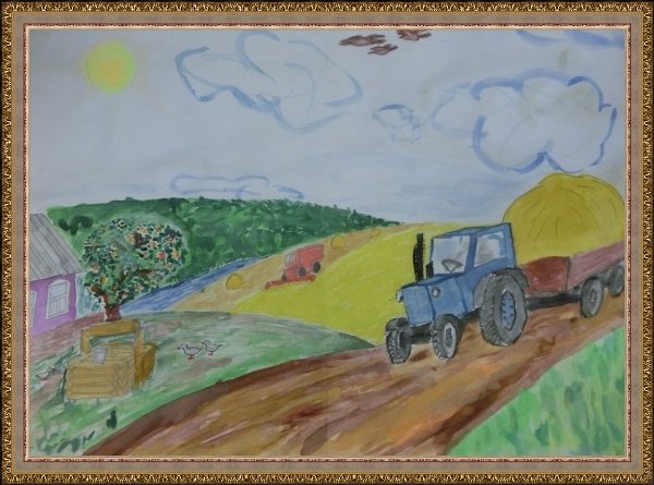 Сельское хозяйство глазами детей