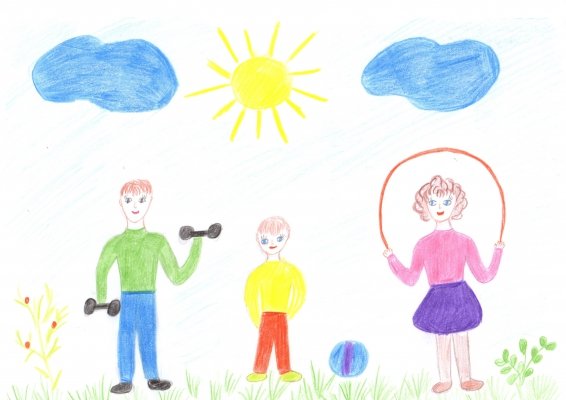 Мама папа я здоровая семья