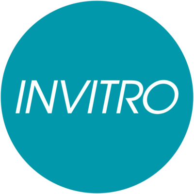 Invitro медицинская компания логотип