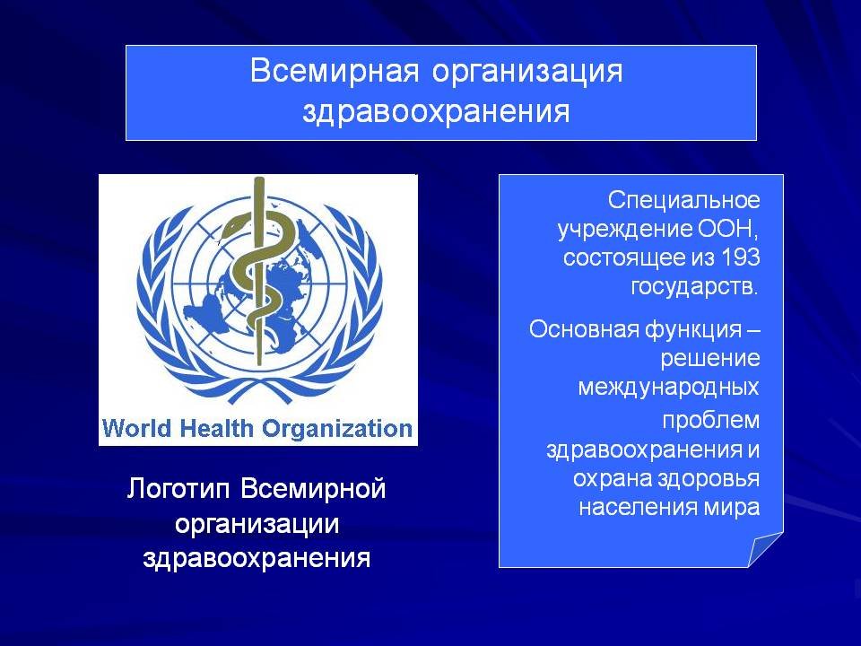 Основные международные организации. Всемирная организация здравоохранения. Всемирная организация здравоохранения воз. Всемирная организация здравоохранения логотип. Всемирная организация здравоохранения доклад.