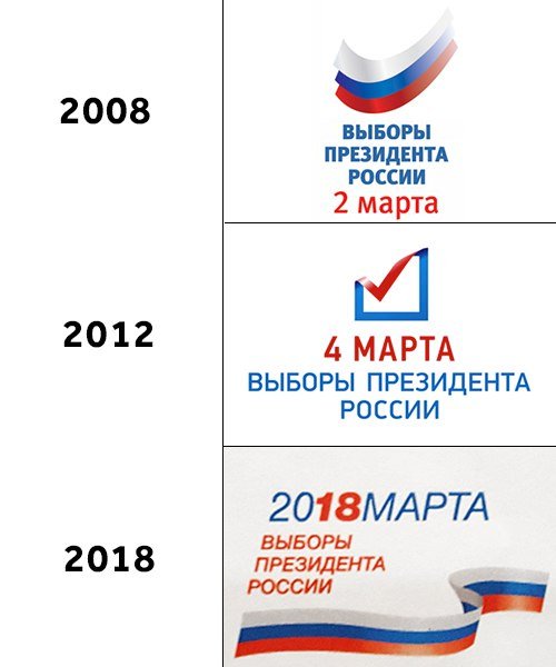 Выборы президента России эмблема