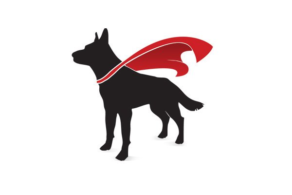 Необычные логотипы с собакой