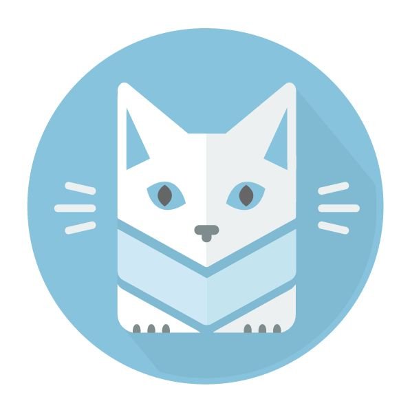 Логотип с котом Cat