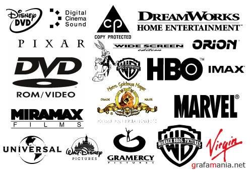 Логотипы известных киностудий