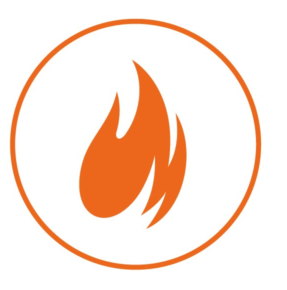 Логотип огонь пламя