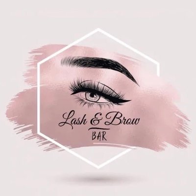 Логотип брови и ресницы