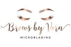 Перманентный макияж бровей логотип